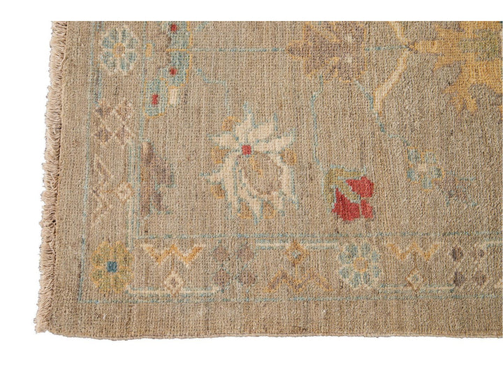 21st Century Modern Sultanabad Wool Runner Rug 3 X 17