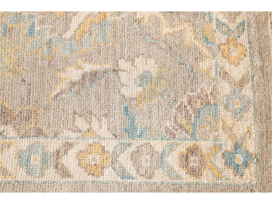 21st Century Modern Sultanabad Wool Runner Rug 3 X 10