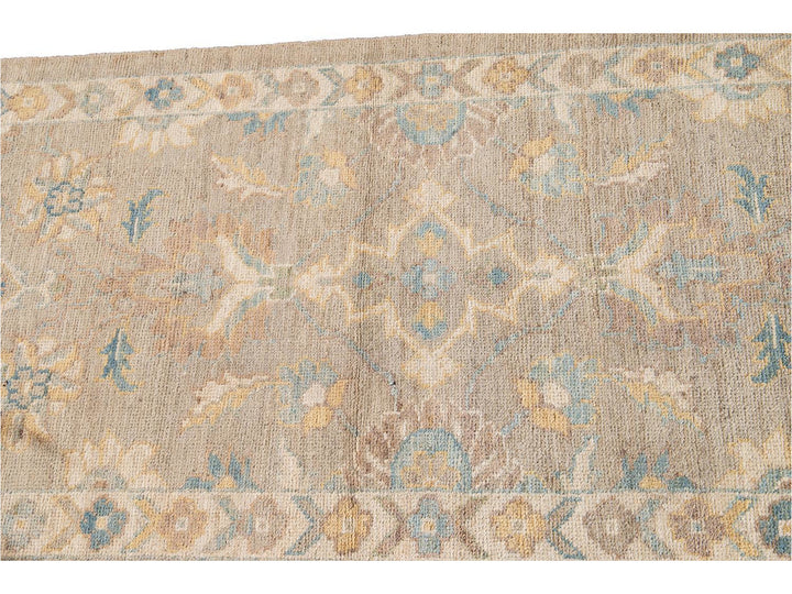 21st Century Modern Sultanabad Wool Runner Rug 3 X 10