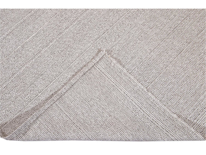 Vintage Flat-Weave Wool Rug 10 X 13