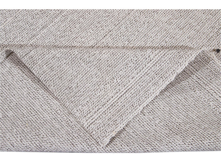 Vintage Flat-Weave Wool Rug 10 X 13
