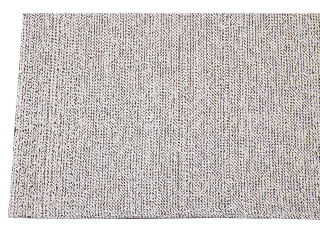 Vintage Flat-Weave Wool Rug 10 X 13