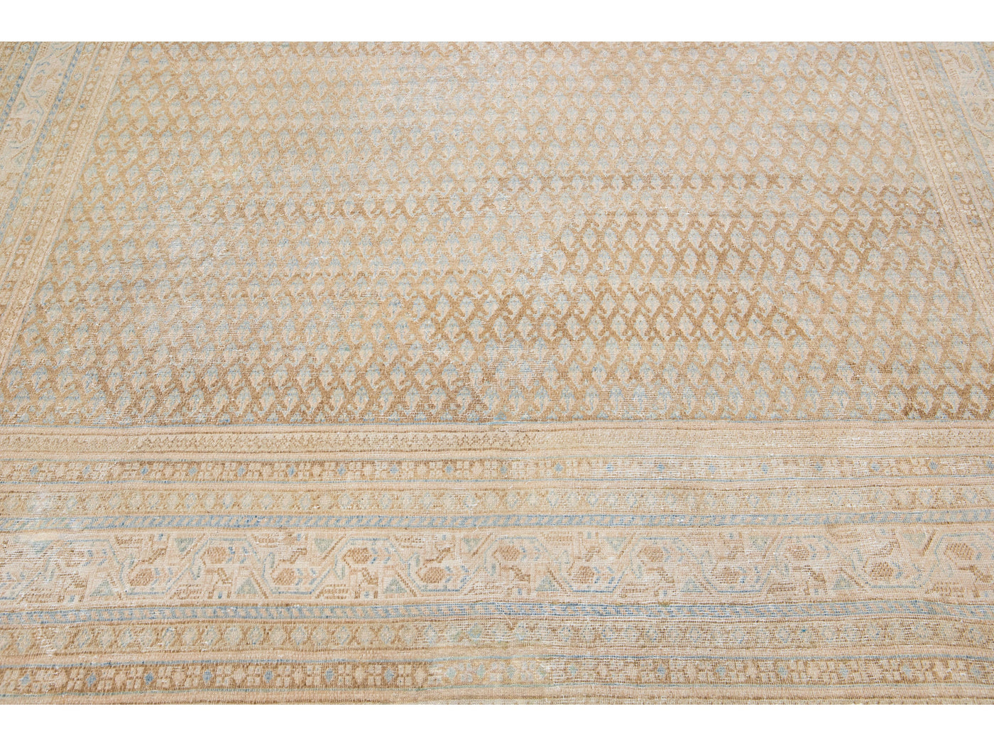Antique Hamadan Wool Rug 8 X 12