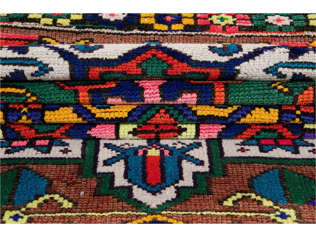Mid-20th Century Vintage Turkish Wool Runner Rug 3 X 11