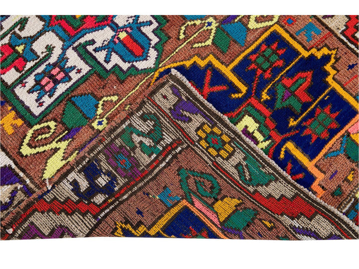 Mid-20th Century Vintage Turkish Wool Runner Rug 3 X 11
