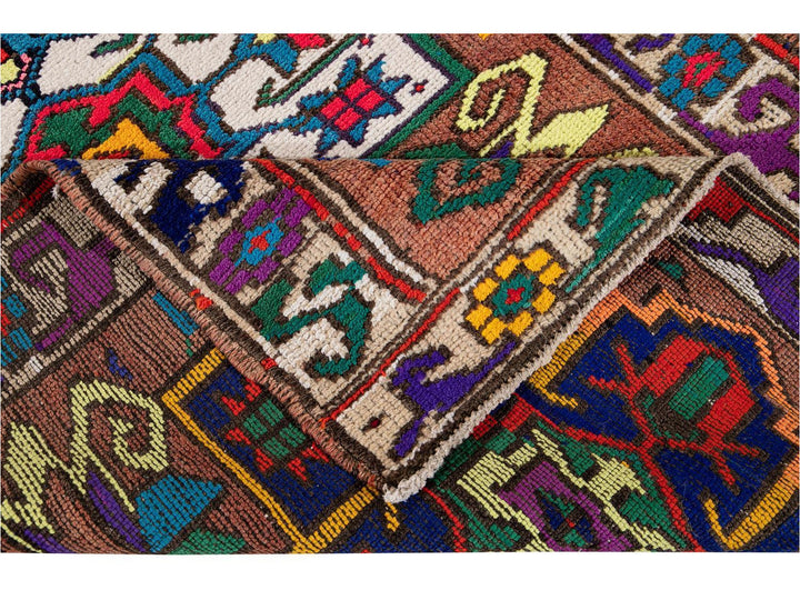 Mid-20th Century Vintage Turkish Wool Runner Rug 3 X 11