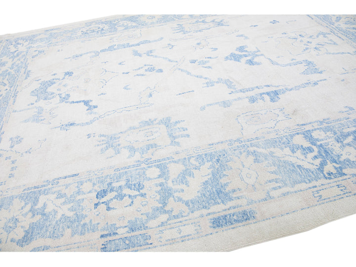 Modern Turkish Wool Rug 10 X 14