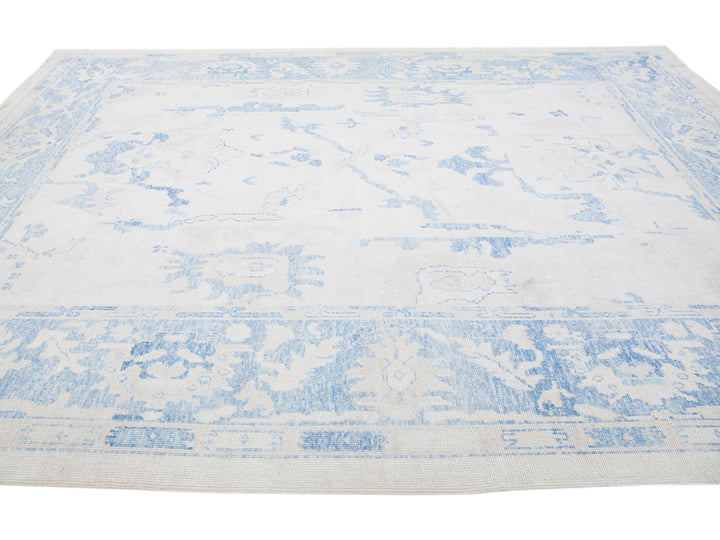 Modern Turkish Wool Rug 10 X 14