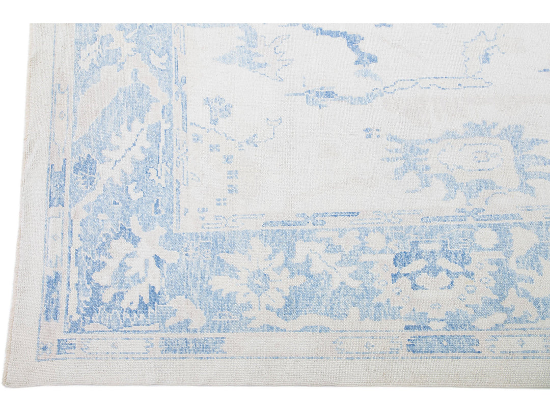 Modern Turkish Wool Rug 10 X 14