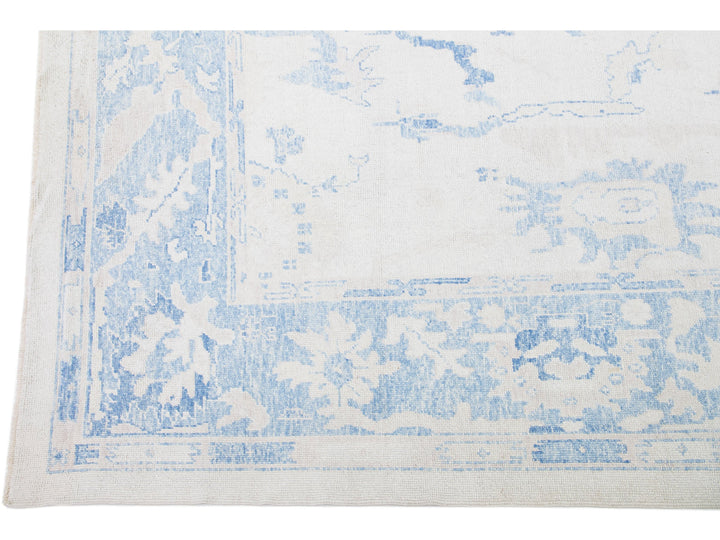 Modern Turkish Wool Rug 10 X 14