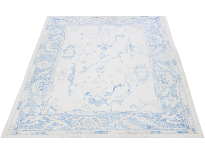 Modern Turkish Wool Rug 10 X 14