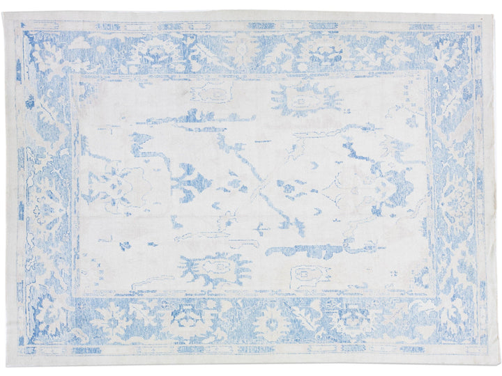 Modern Turkish Wool Rug 10 X 14