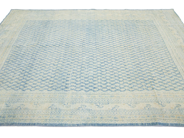 Antique Tabriz Wool Rug 7 X 10