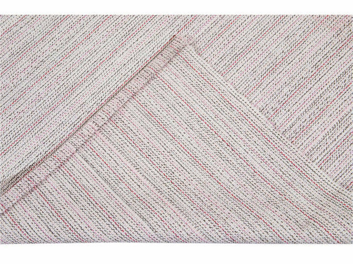 Vintage Flat-Weave Wool Rug 10 X 13