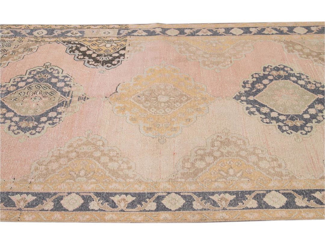 Antique Turkish Wool Runner 5 X 13