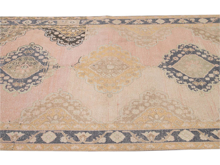 Antique Turkish Wool Runner 5 X 13