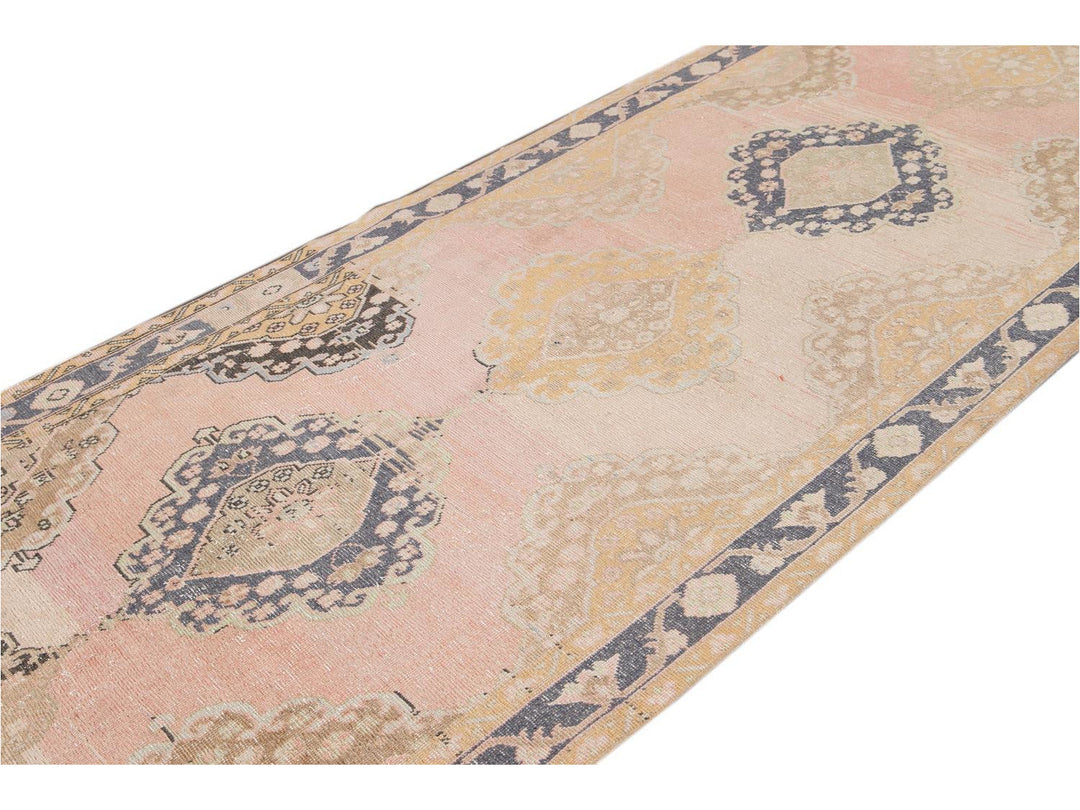 Antique Turkish Wool Runner 5 X 13