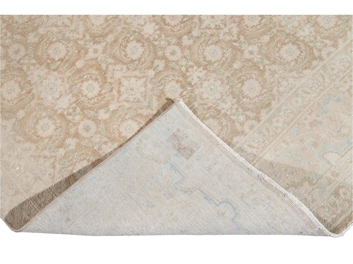 Vintage Persian Tabriz Rug 7 X 11