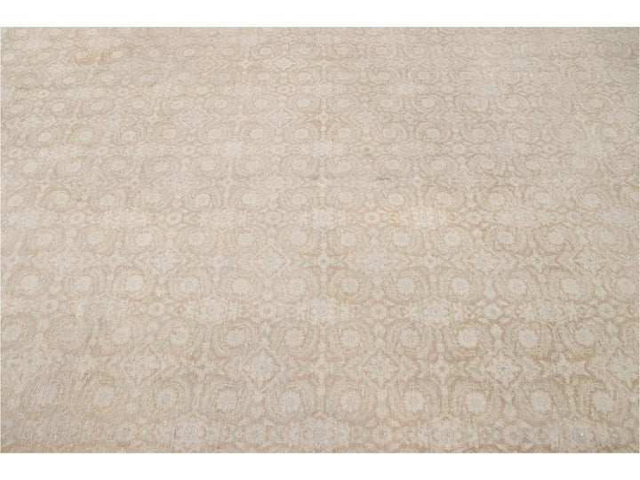 Vintage Persian Tabriz Rug 7 X 11