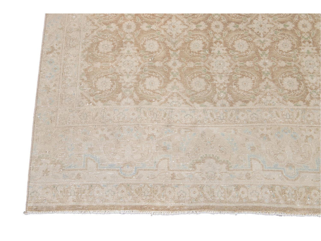 Vintage Persian Tabriz Rug 7 X 11