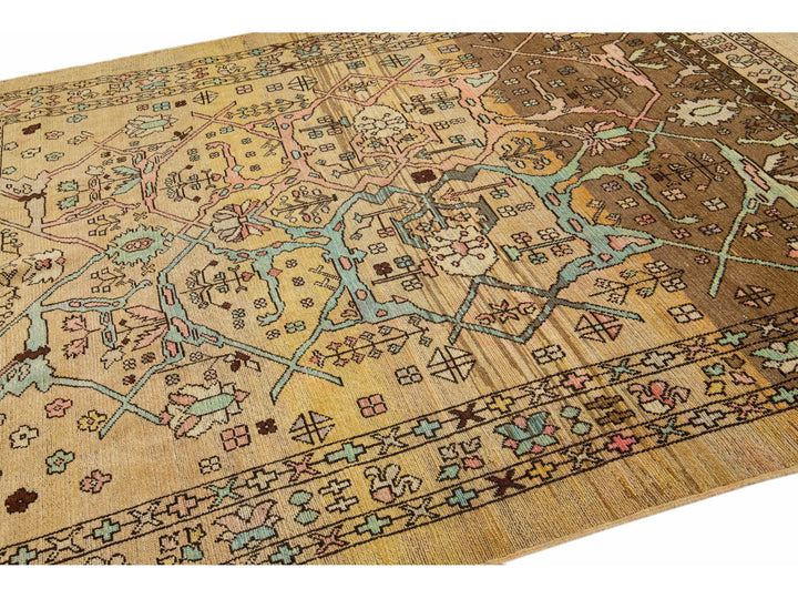Modern Revival Wool Rug 8 X 10