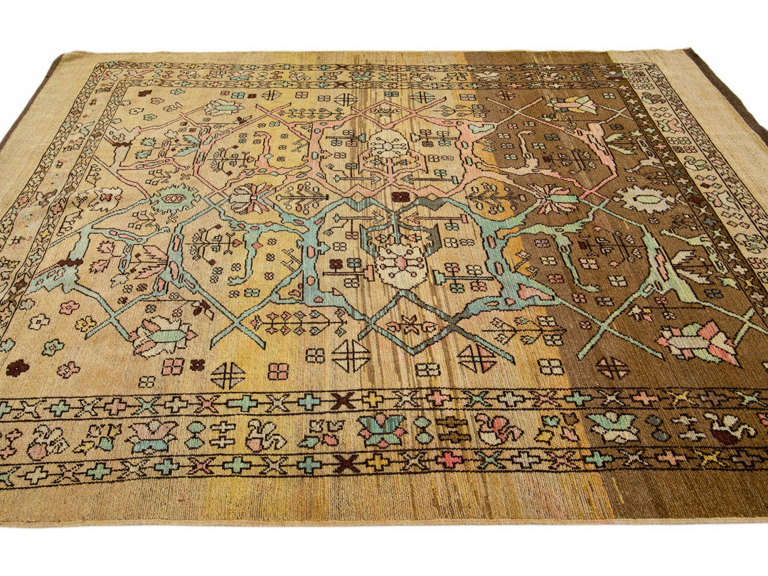 Modern Revival Wool Rug 8 X 10