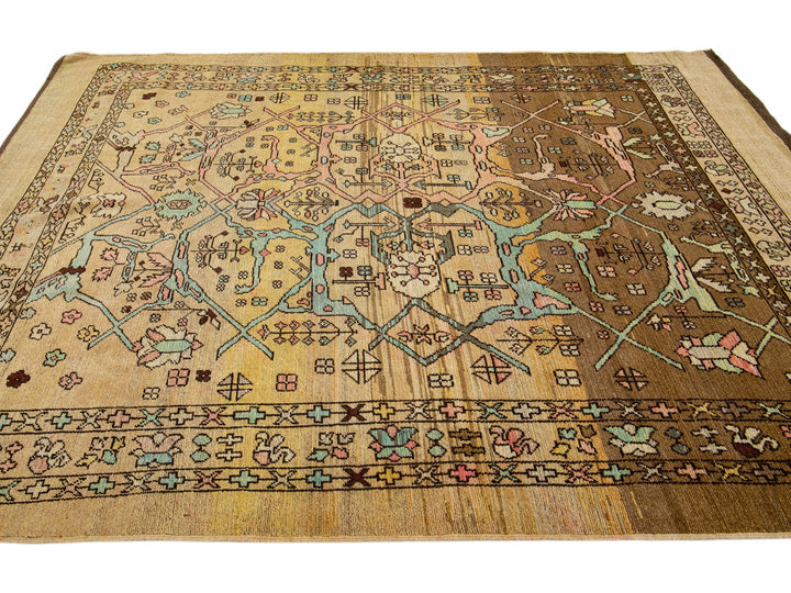 Modern Revival Wool Rug 8 X 10