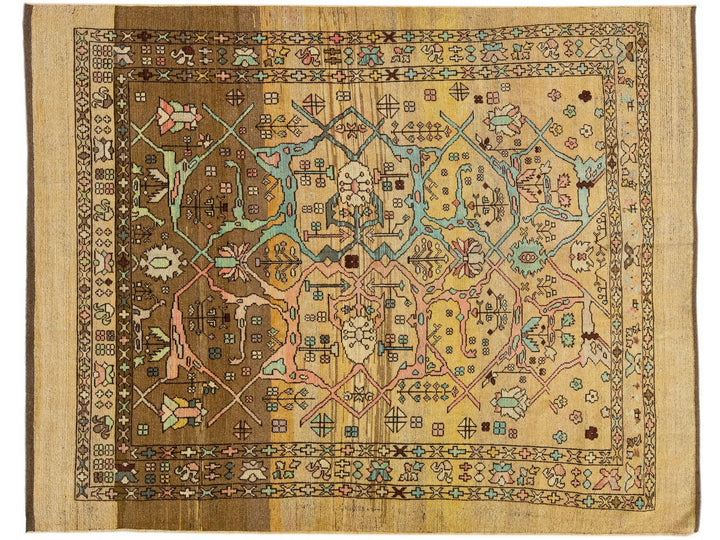 Modern Revival Wool Rug 8 X 10