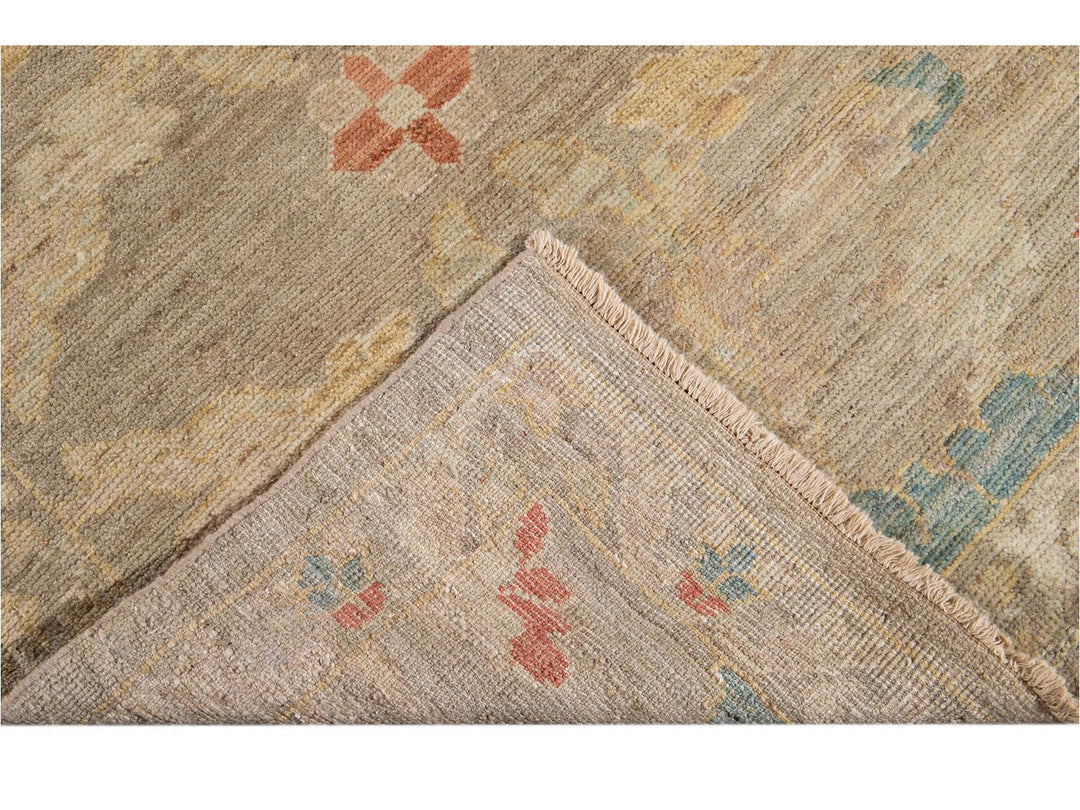 Modern Sultanabad Runner Wool Rug 3 X 16