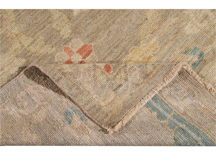 Modern Sultanabad Runner Wool Rug 3 X 16