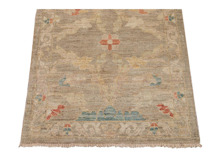 Modern Sultanabad Runner Wool Rug 3 X 16