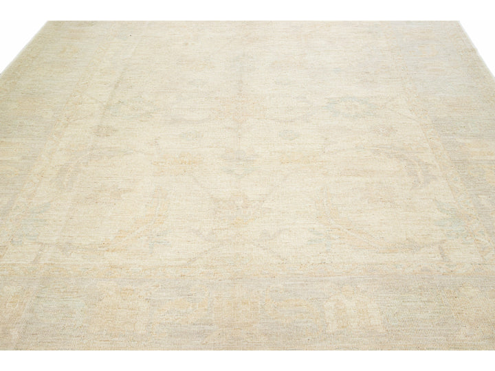 Modern Khotan Wool Rug 9 X 10