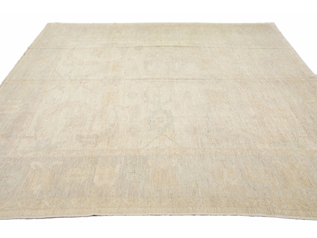 Modern Khotan Wool Rug 9 X 10