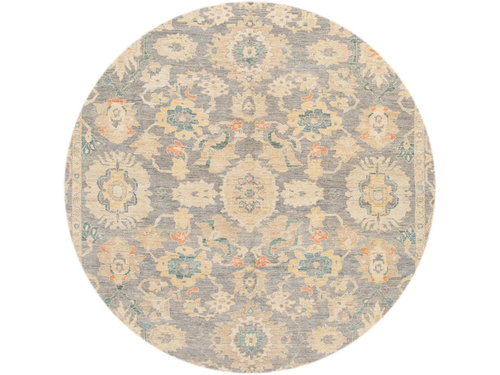 Modern Sultanabad Oversize Wool Rug 12 X 18