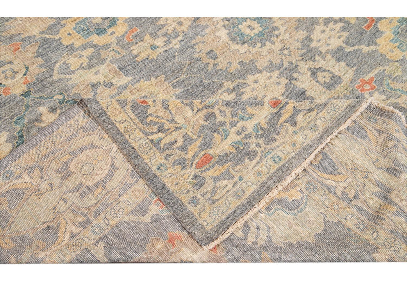 Modern Sultanabad Oversize Wool Rug 12 X 18