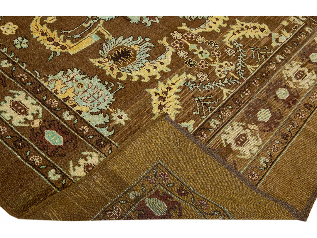 Transitional Revival Wool Rug 8 X 10