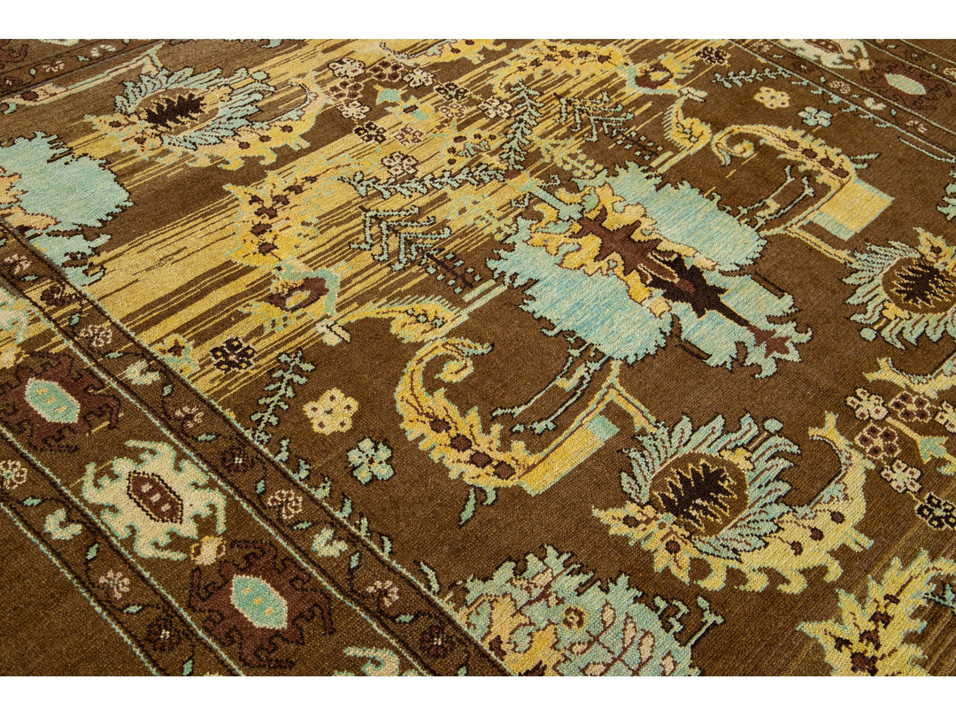 Transitional Revival Wool Rug 8 X 10