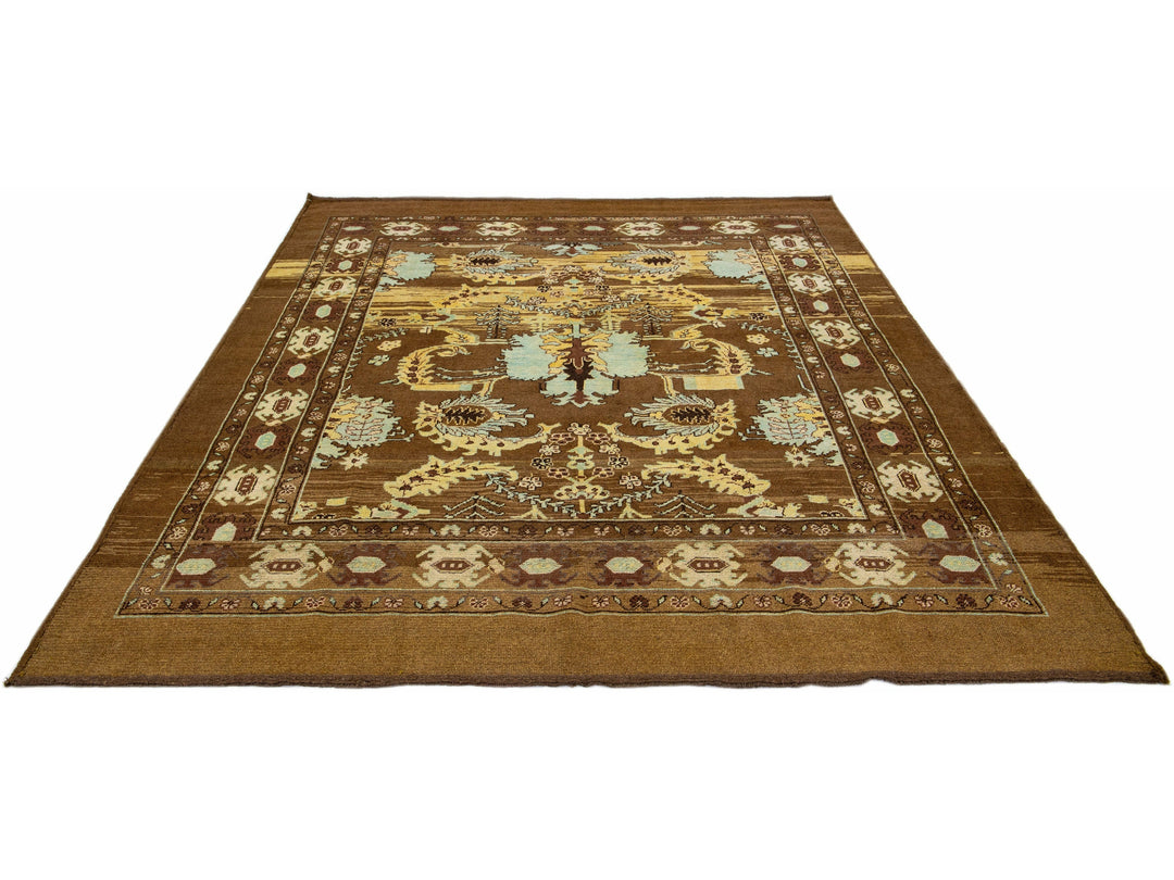 Transitional Revival Wool Rug 8 X 10