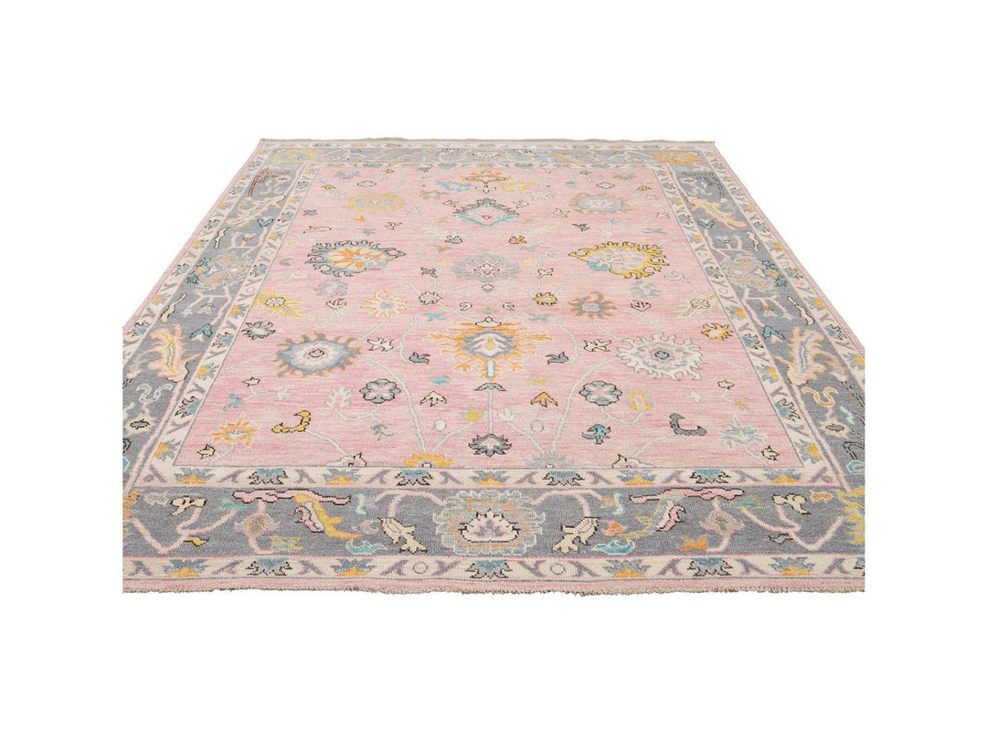 New Contemporary Oushak Style Wool Rug 8 X 10