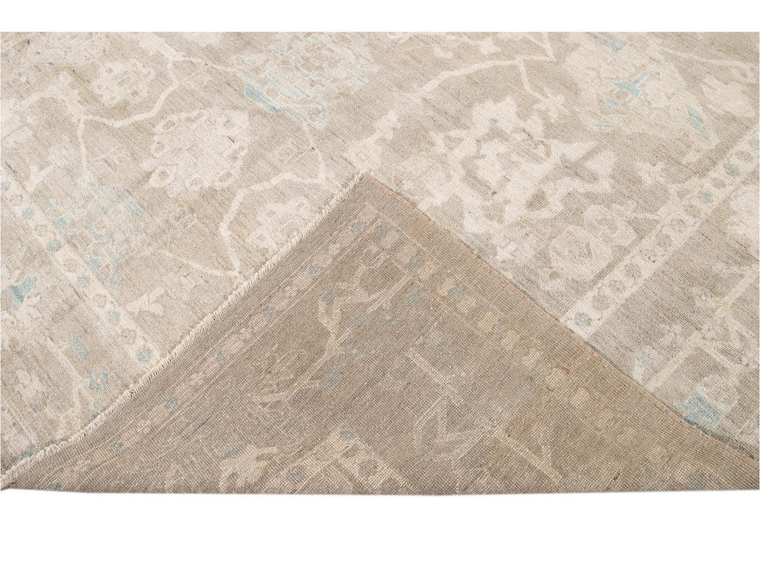 Contemporary Sultanabad Wool Rug 10 X 14