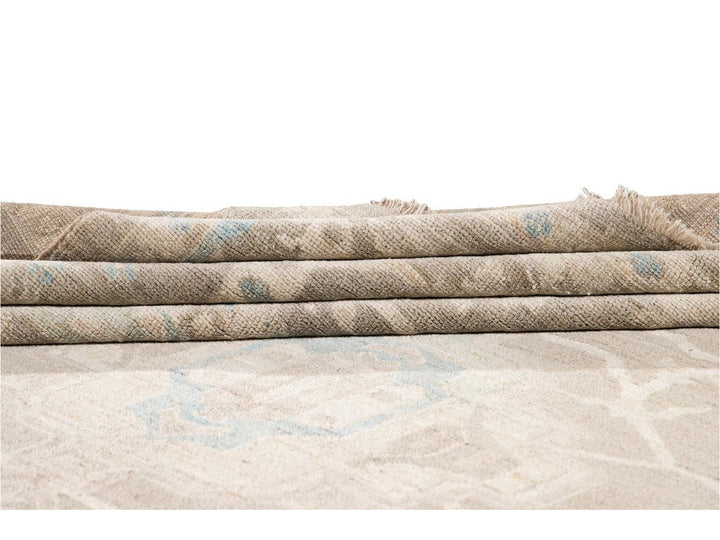 Contemporary Sultanabad Wool Rug 10 X 14