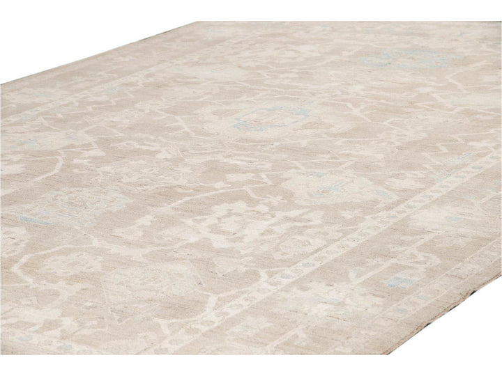 Contemporary Sultanabad Wool Rug 10 X 14