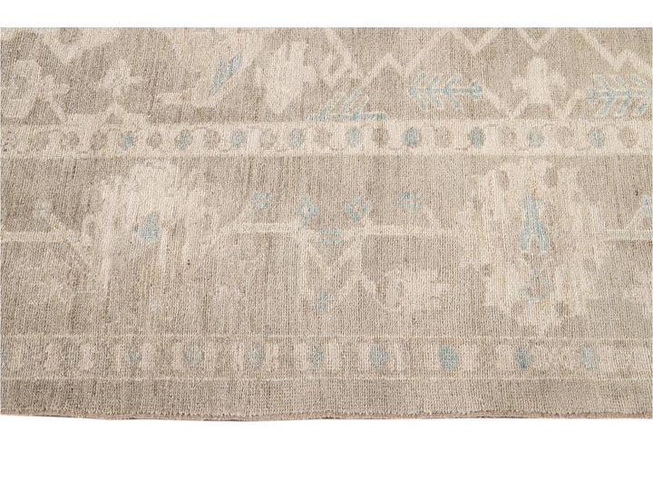 Contemporary Sultanabad Wool Rug 10 X 14