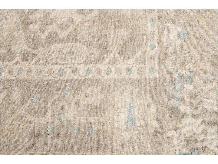 Contemporary Sultanabad Wool Rug 10 X 14