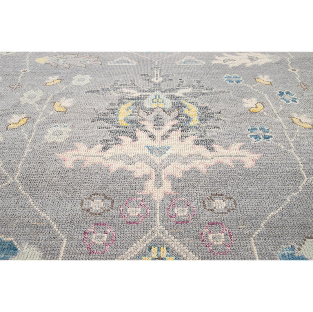 21st Century Contemporary Oushak Style Wool Rug 10 X 14