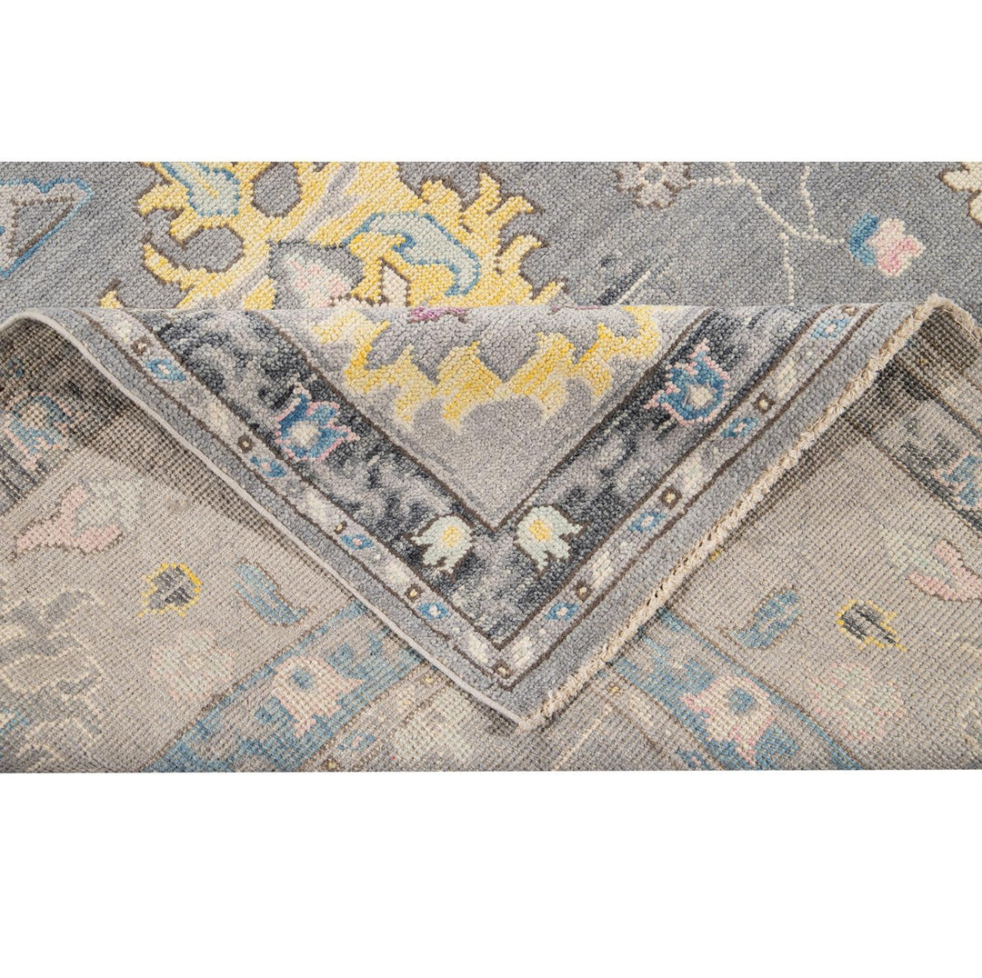 21st Century Contemporary Oushak Style Wool Rug 10 X 14