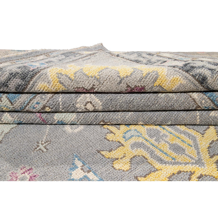 21st Century Contemporary Oushak Style Wool Rug 10 X 14