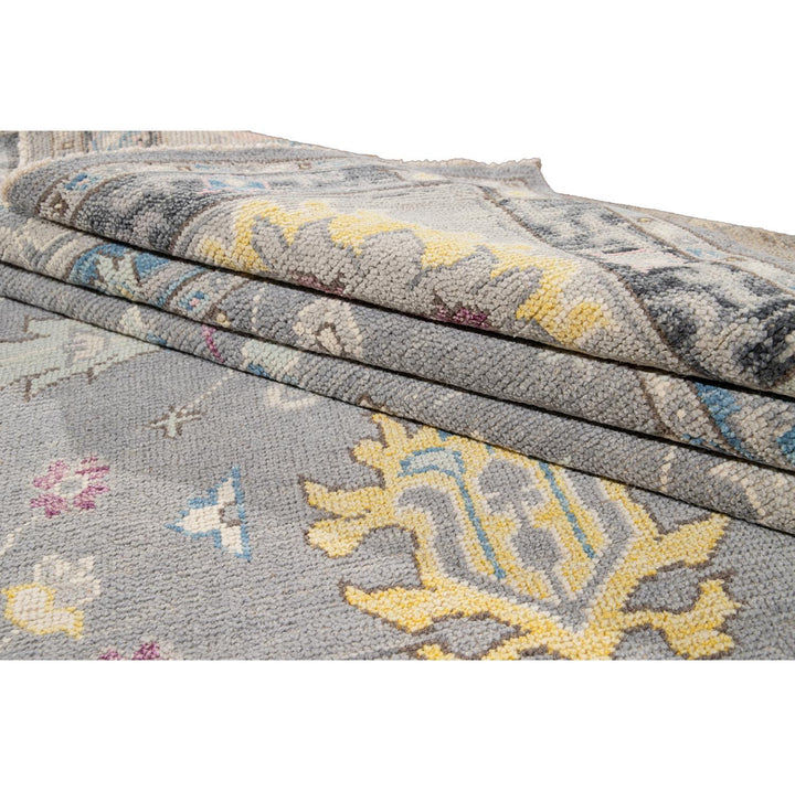 21st Century Contemporary Oushak Style Wool Rug 10 X 14