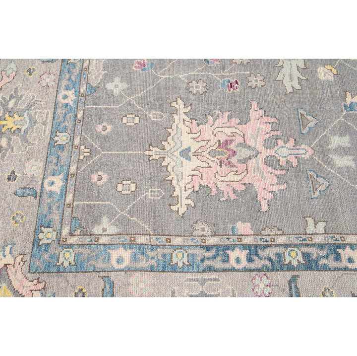 21st Century Contemporary Oushak Style Wool Rug 10 X 14