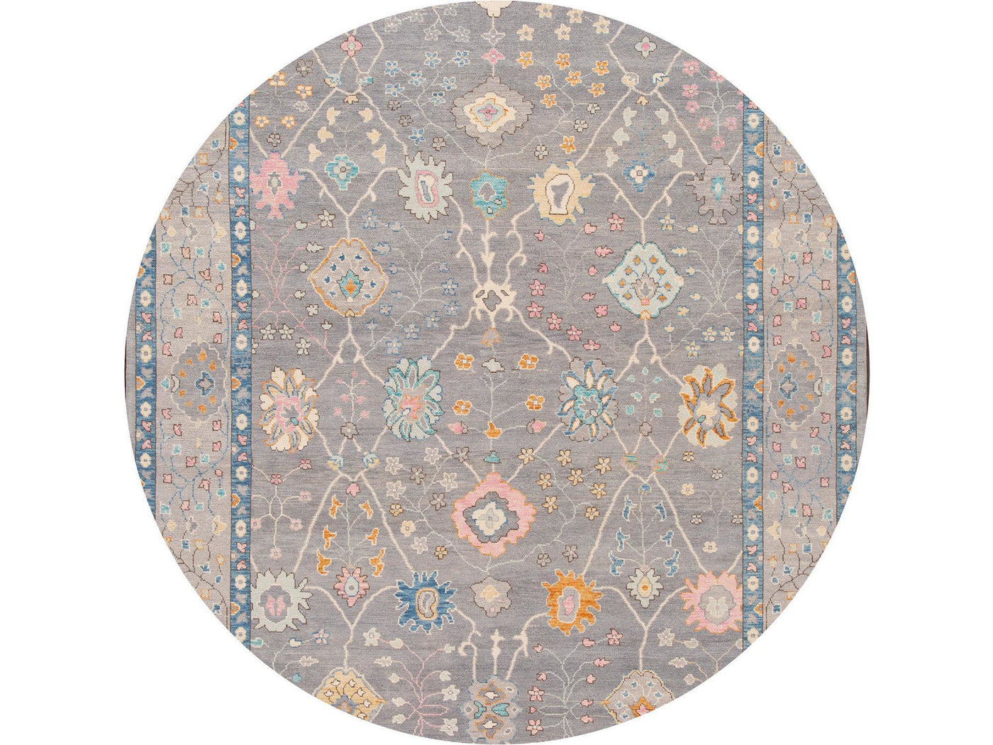 New  Contemporary Oushak Style Wool Rug 10 X 14